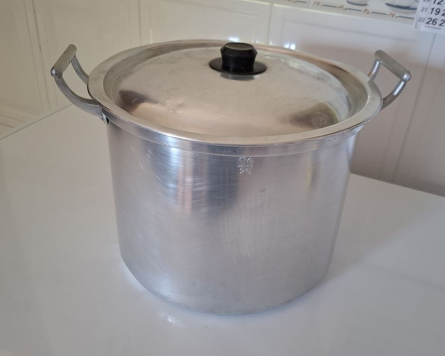 Panela inox media tamanho 26