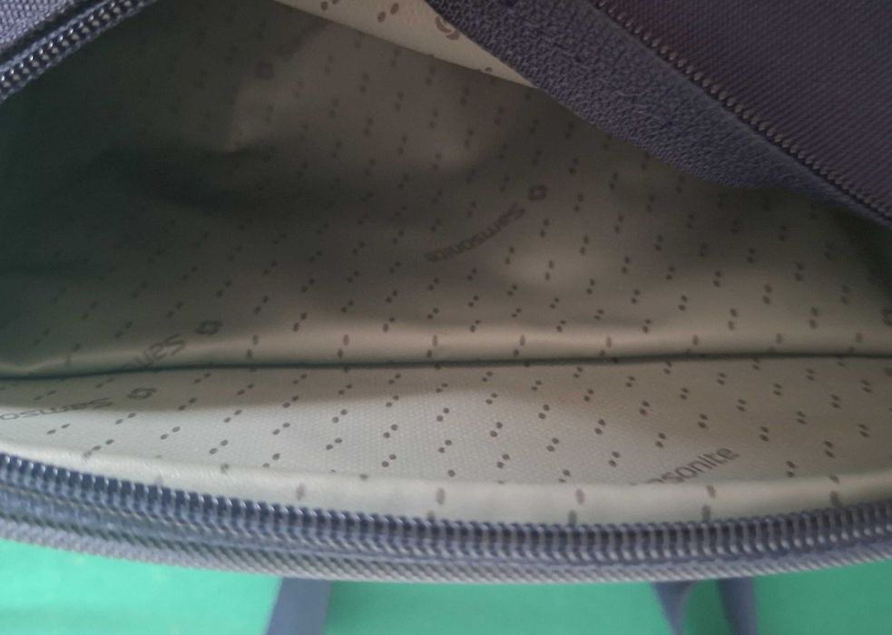 Bolsa de cintura Samsonite, cor azul, como nova