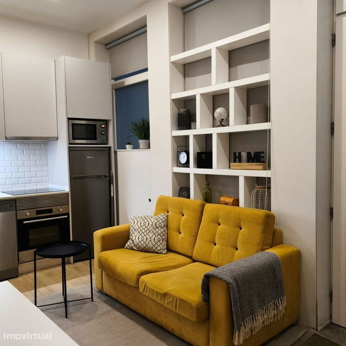 T1 Mobilado no Centro de Guimarães com Ar Condicionado