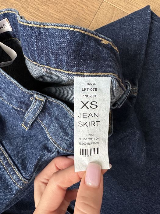 Джинсова спідниця one by one. Хс розмір