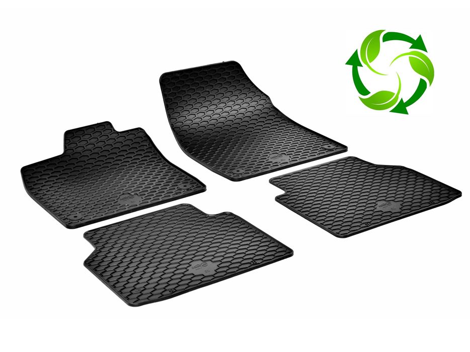 Audi Q4 e-tron / Skoda Enyaq / ID.4 | Коврики в салон | Гумові, Чехія