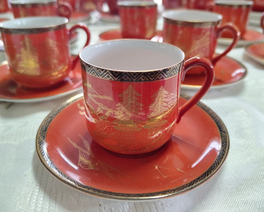 Conjunto de Chá e Café Japonês Moriyama