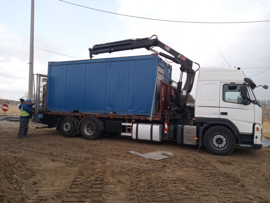 Usługi Duży HDS 18m dł.  kontenerów maszyn i ciągników rolniczych .