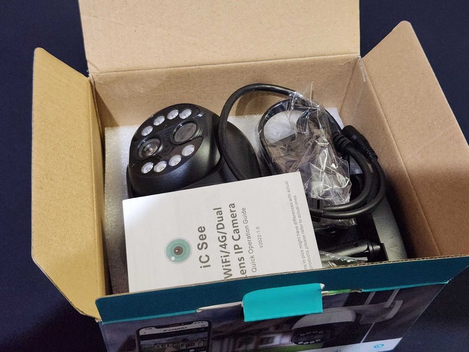 WiFi камера відеоспостереження BESDER P3SB-8MP-EU (8МП, 2 об’єктива)