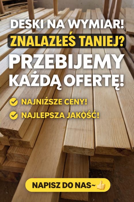 Drewno, deski, cięcie, struganie, szlifowanie, usługi stolarskie