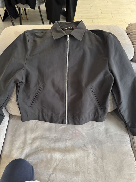 Куртка Zara чоловіча чорна