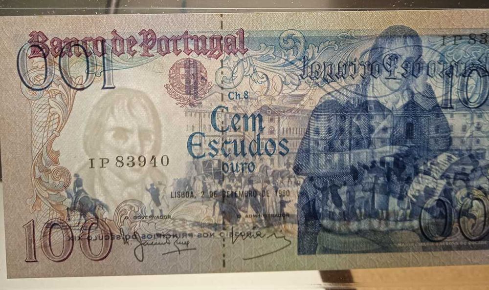 Colecção de 3 Notas 100 escudos - Portes Grátis