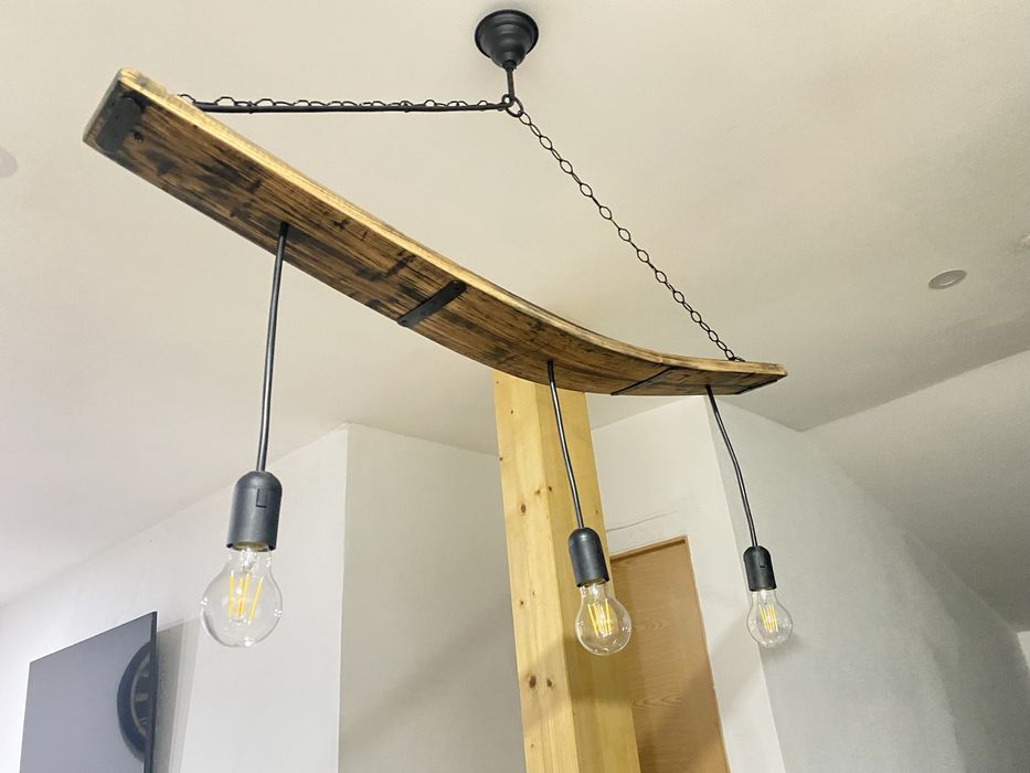 Lustre artesanal /candeeiro de teto