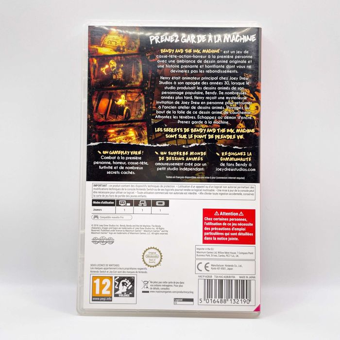Bendy and the Ink Machine Nintendo Switch