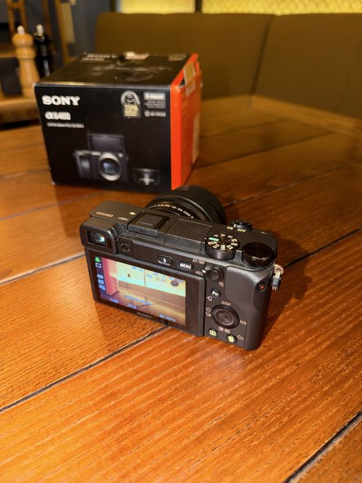 Фотоаппарат Sony Alpha a6400 Kit с объективом 16–50 мм OSS II