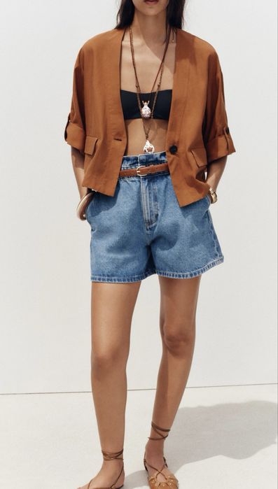 Шорти джинсові Zara