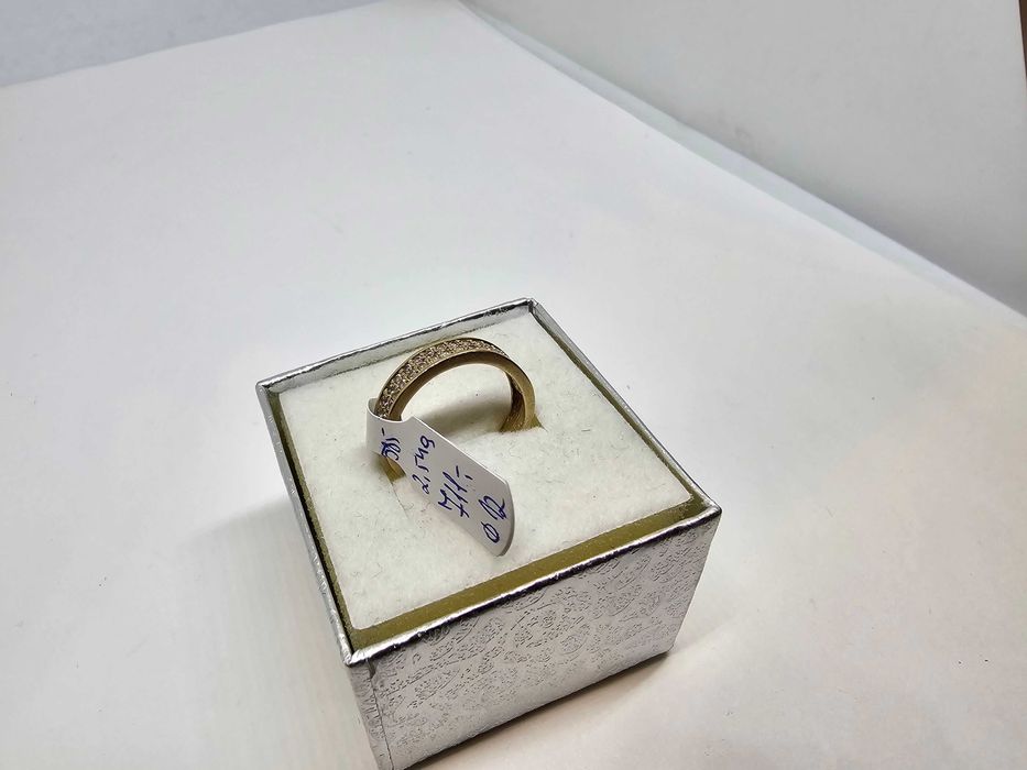 Pierścionek Złoty 2,54g R12 P585 * Komis Madej Gorlice