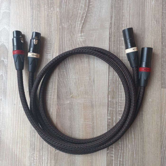 Interkonekt analogowy, kabel  Hi-Fi, XLR KaCsa Audio 1m  /para