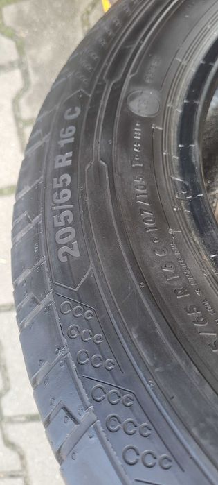 4 x OPONY 205/65 R16C 107/105T Continental ContiVanContact 200 #2421
