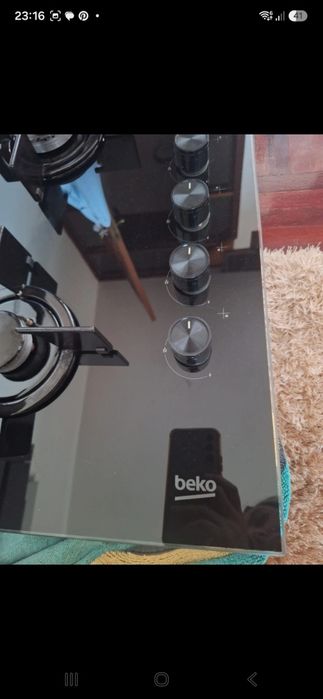 Placa de fogão Beko a gás em ótimo estado
