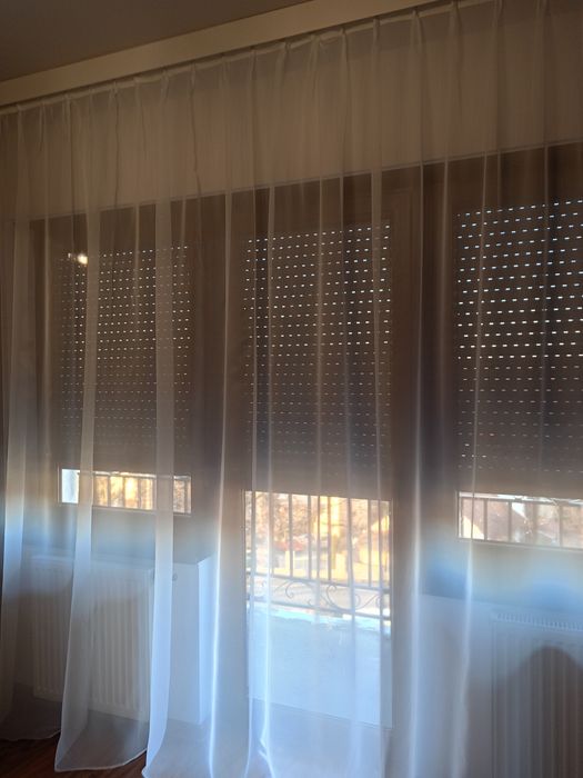 Firana woal na flexach szerokość 2,3 m