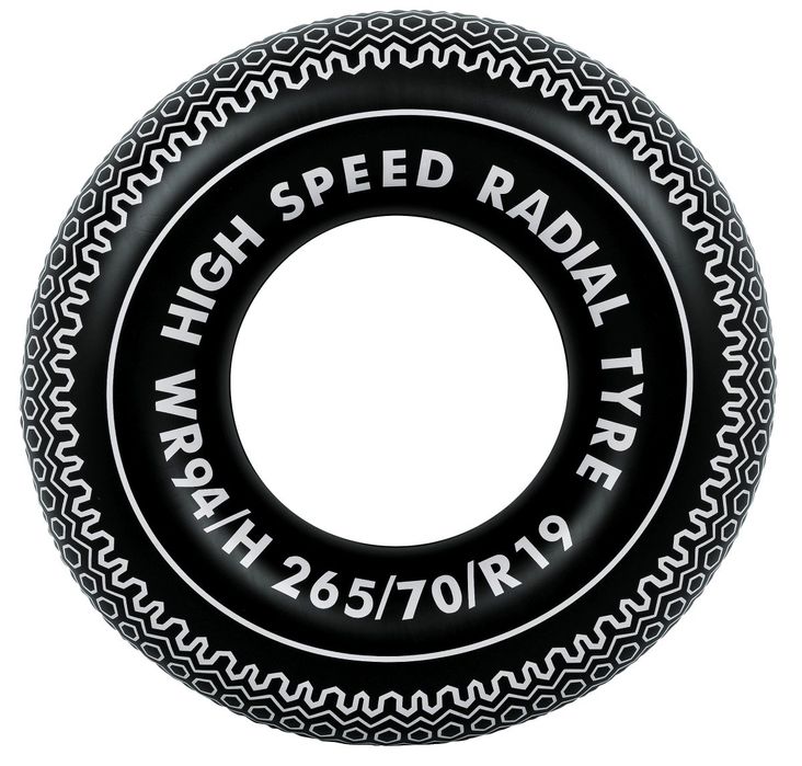 Kółko do pływania - opona 90 cm