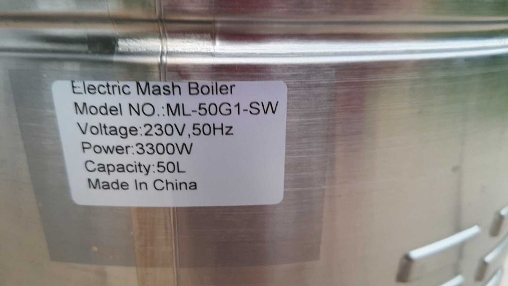 Пивоварня Пивоварка 50 литров.С выносным дисплеем и чиллером