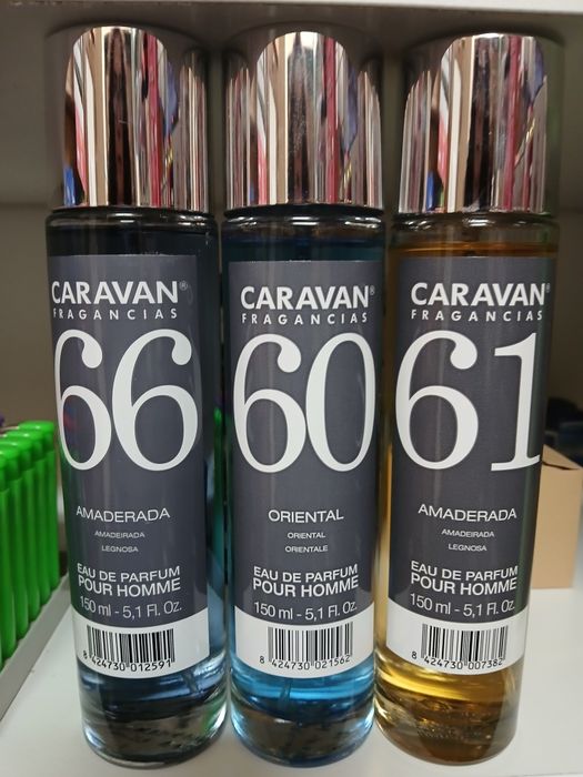 Perfumes genéricos dos originais marca caravan