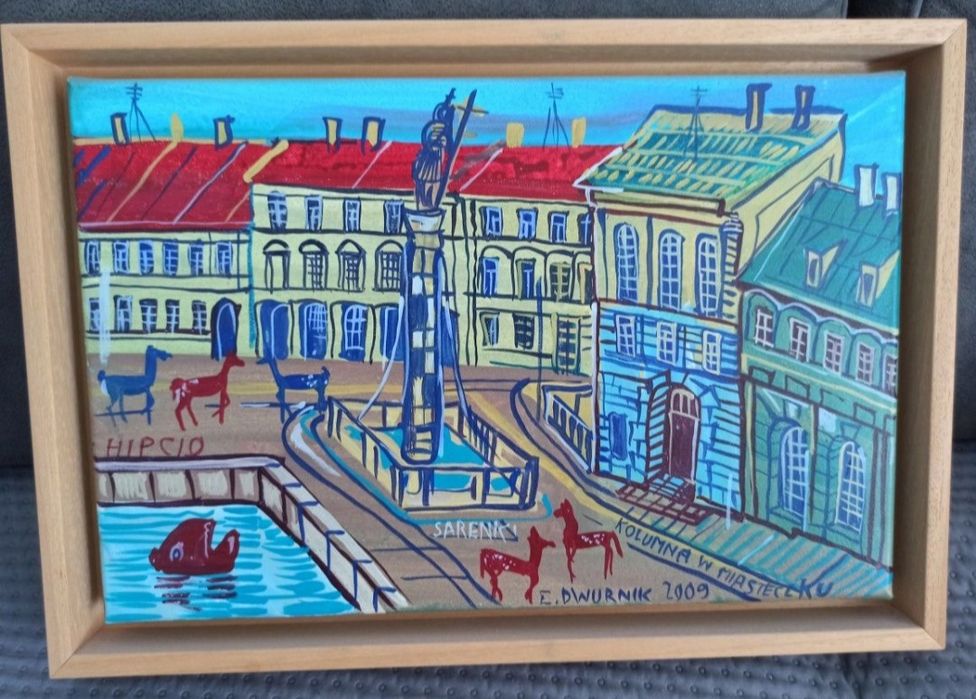 E. Dwurnik obraz na płótnie