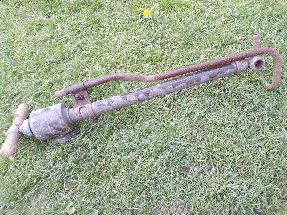 Pompa Luftschutz do wody gaśnicza ręczna hydronetka wojna światowa