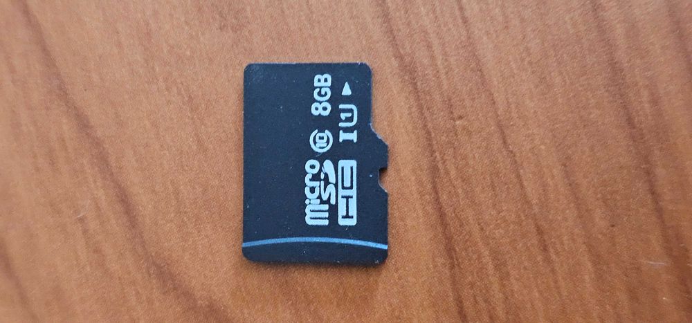 Cartão memória Micro SD 8Gb