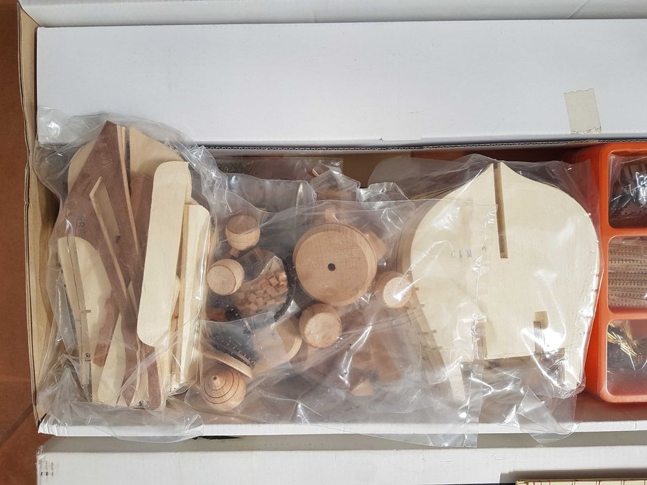 Kit modelismo em madeira da COREL À escala 1:75 do navio sueco WASA