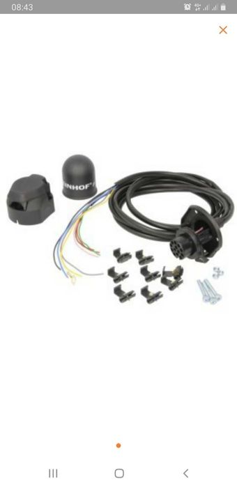 Kit elétrico de engate de reboque