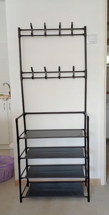 Nowy wieszak na ubrania garderoba półka szafka na buty do przedpokoju loft