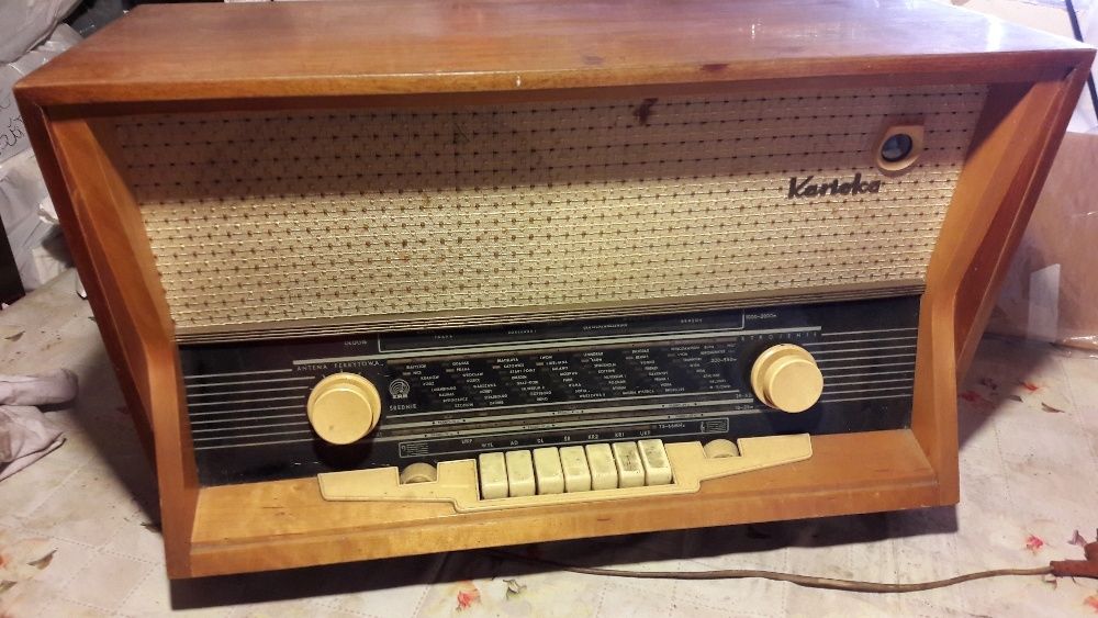 Stare radio KARIOKA 3201 - Unikat kolekcjonerski