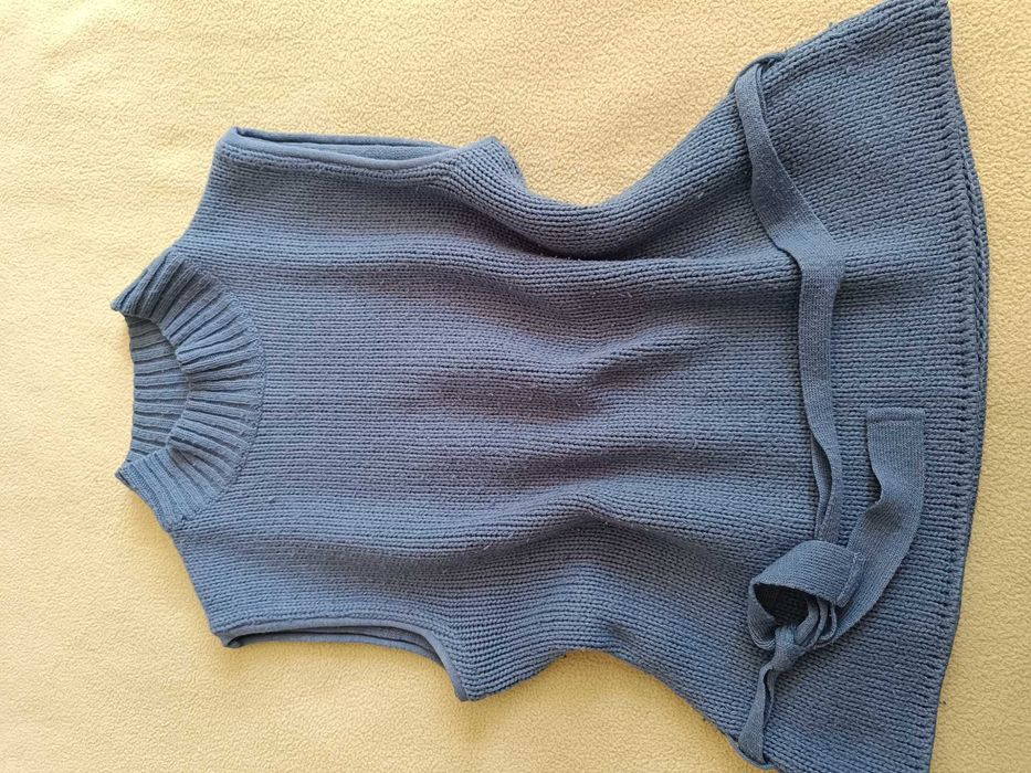 Kamizelka szaro-niebieska rozmiar M, H&M