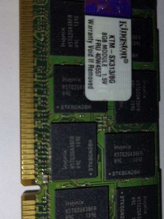 Серверна пам'ять DDR 3 ECC 8gb *4