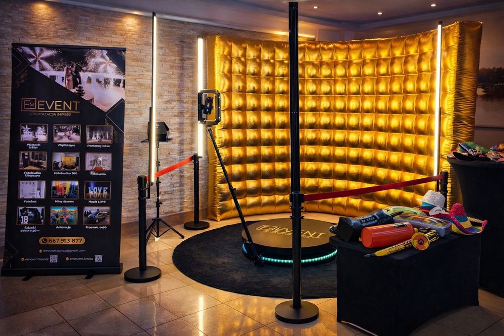 Fotobudka 360 na Twoją imprezę | wesela | urodziny | eventy | inne