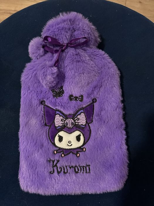 Termofor Kuromi Hello Kitty fioletowy nowy