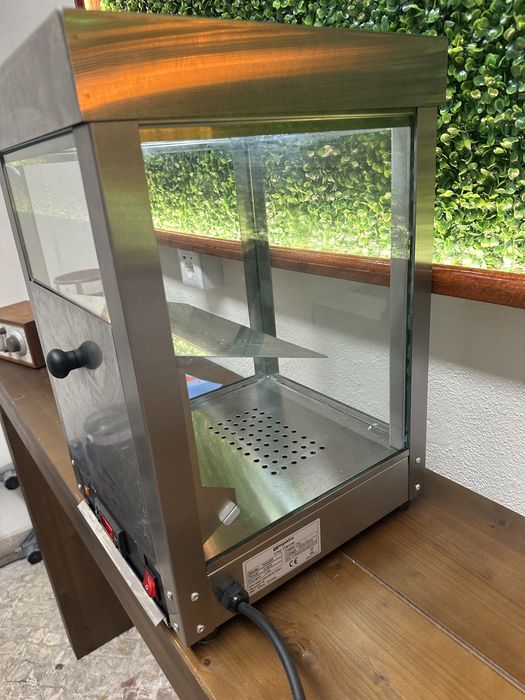 Vitrine Aquecedor de batatas fritas