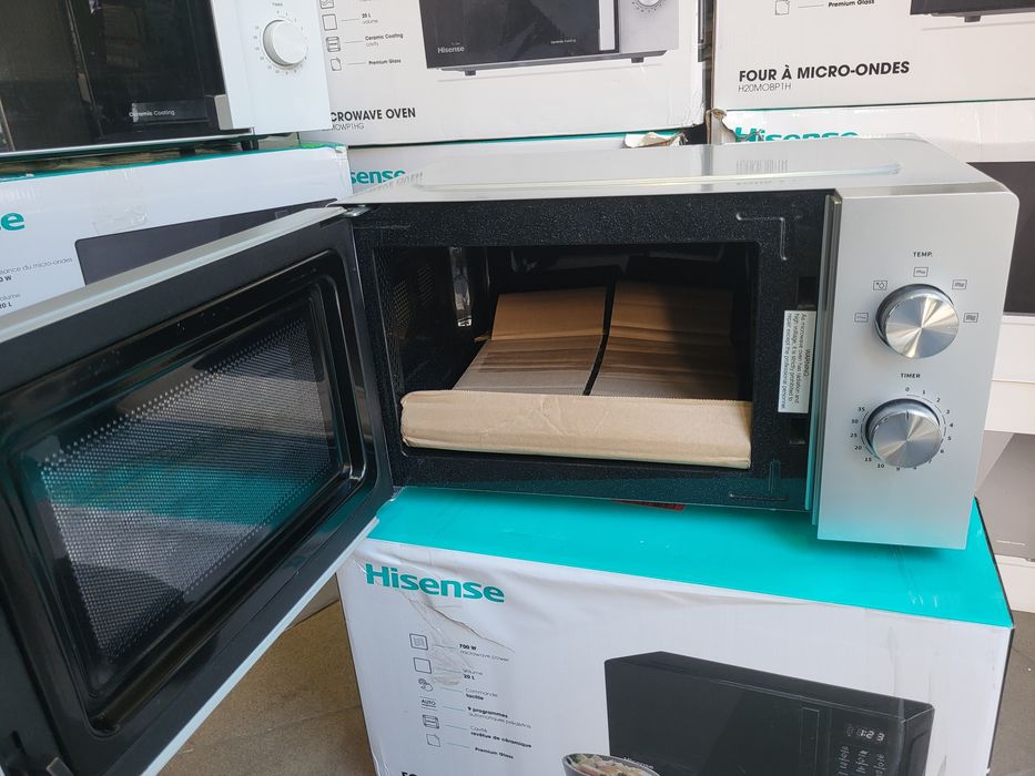 Мікрохвильова піч Hisense H20MOMP1H кераміка 20 л  мікрохвильовка мікроволновка микроволновка