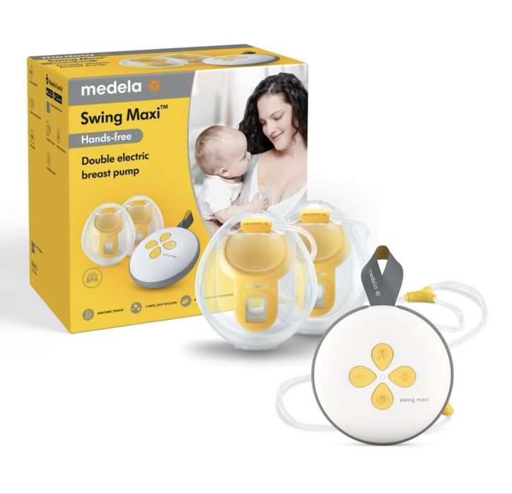Двухфазний електричний молокоотсос Swing Maxi Hands-Free Новий! Ідеал!