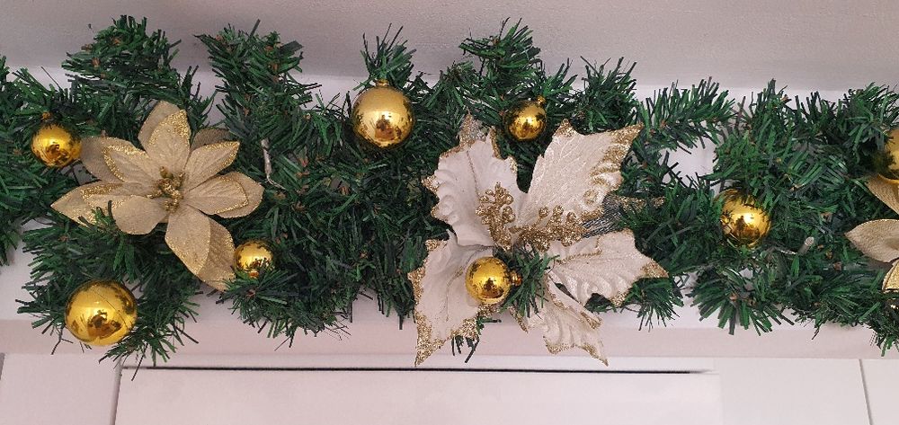 Girlanda Świąteczna choinkowa, łańcuch.