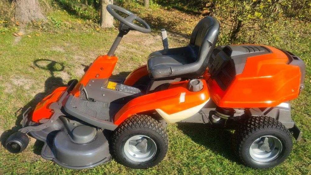 Traktorek odśnieżarka kosiarka Husqvarna RIDER R 216 C Lemiesz Pług