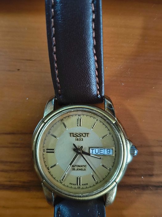 Продам часы-автомат, оригинал, Tissot 1853, механика.