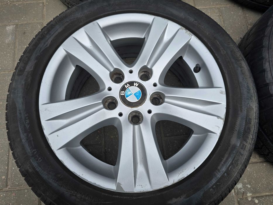 BMW E87 E81 E82 E90 E91 Alufelgi 16" 5x120 7J ET44 STYLING 222 Opony 205/55R16