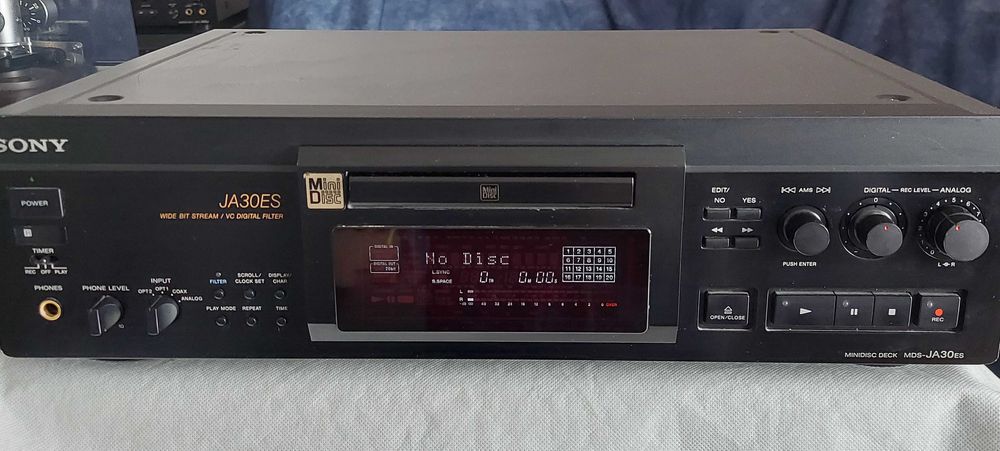 Nagrywarka Minidisc Sony MDS-JA30