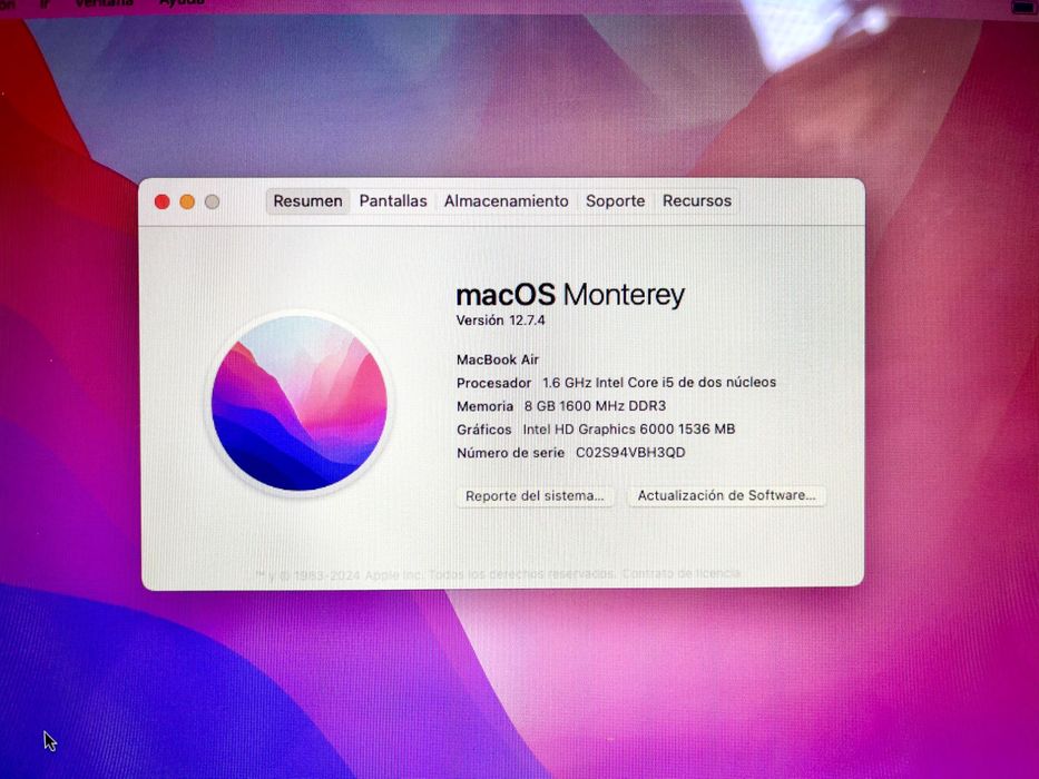 MacBook Air 13 Prata