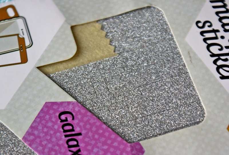 Brokatowa naklejka case cover na telefon SAMSUNG GALAXY S9