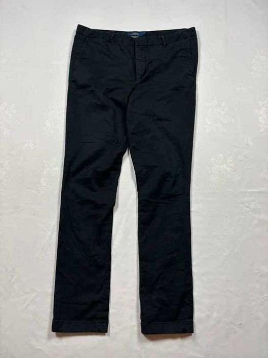 Spodnie Polo Ralph Lauren Brooke skinny Chino eleganckie luxury old money rozmiar XL