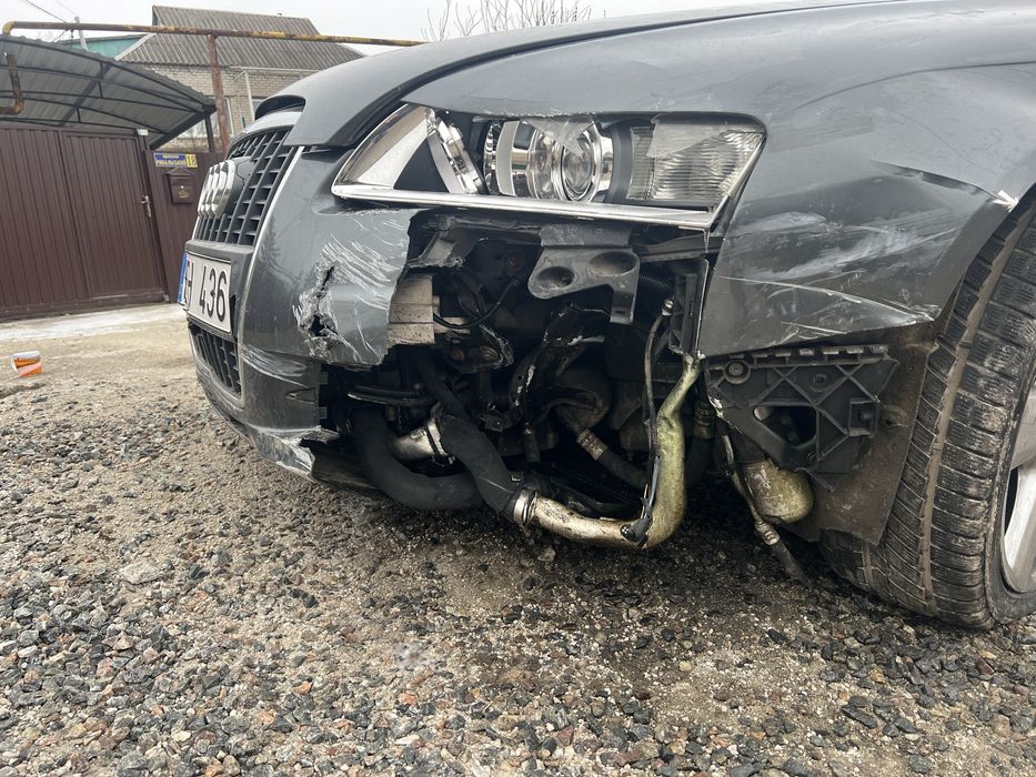 Ауді А6 C6 2007 s-line 3.0 ДТП евробляха