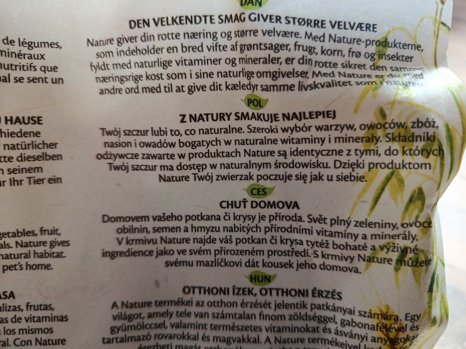 Karma dla szczurów