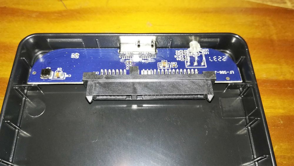 Caixa Externa para Disco Rigido 2.5'' USB 3.0 - Novo e Lacrado.