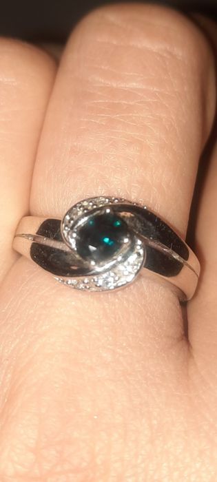 Серебряный набор , Сережки