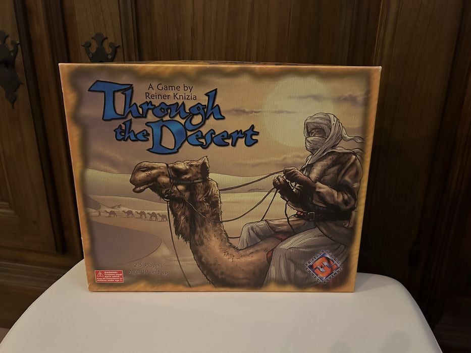 Board Game Theough the Desert para colecionador